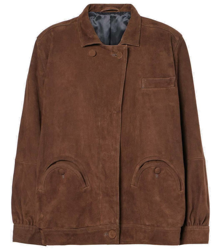Photo: Blazé Milano Cleo suede bomber jacket