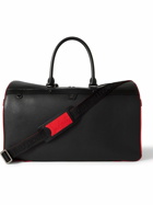 Christian Louboutin - Ruisbuddy Spiked Rubber-Trimmed Full-Grain Leather Holdall
