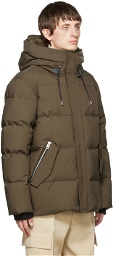 MACKAGE Khaki Quilted Down Coat