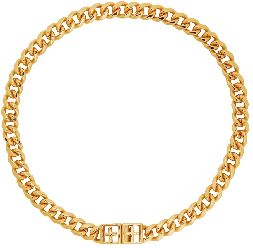 Ksubi Gold Dripps Mogul Necklace