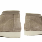 Clarks Originals Men's x Invincible Wallabee Boot in Taupe Combi