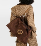 Gucci Gucci Blondie Large suede tote bag