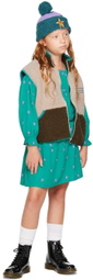 The Campamento Kids Green Stars Blouse