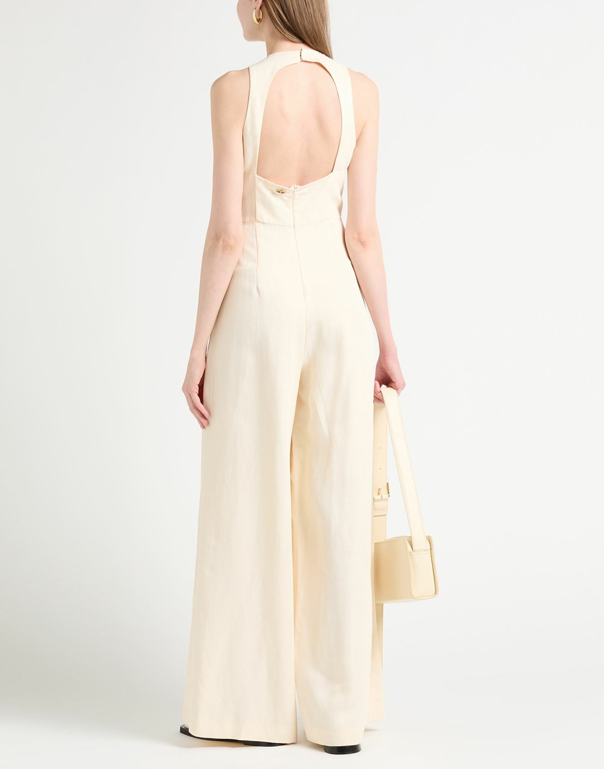 Twinset Womens Jumpsuit in Beige