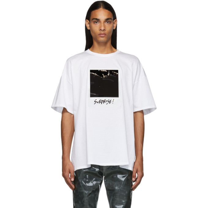 Doublet White Polaroid Film T-Shirt Doublet