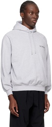 SUNNEI Grey Embroidered Hoodie