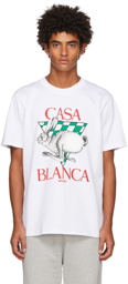 Casablanca White Casa Sport T-Shirt