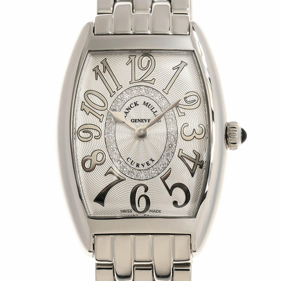Franck Muller Cintree Curvex Quartz White Dial Unisex Watch 1752BQZRELCD1R(AC)