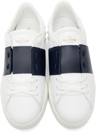 Valentino Garavani White & Black Open Sneakers