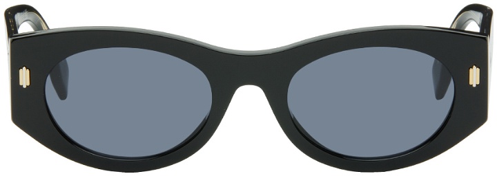 Photo: Fendi Black Roma Sunglasses