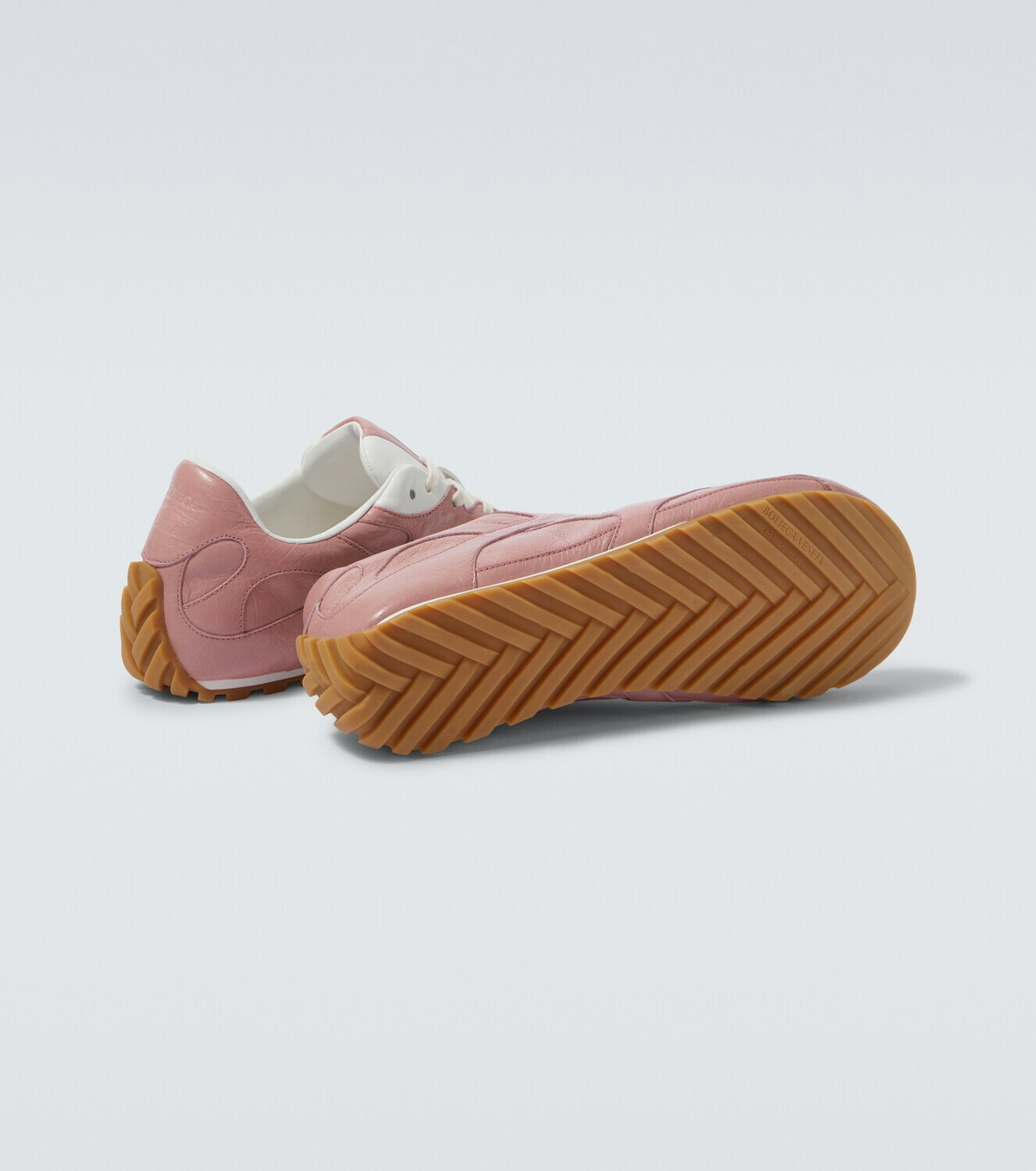 Bottega Veneta Orbit Flash leather sneakers