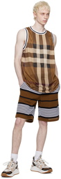 Burberry Brown Check Tank Top