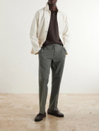James Perse - Slim-Leg Stretch Cotton-Blend Trousers - Green