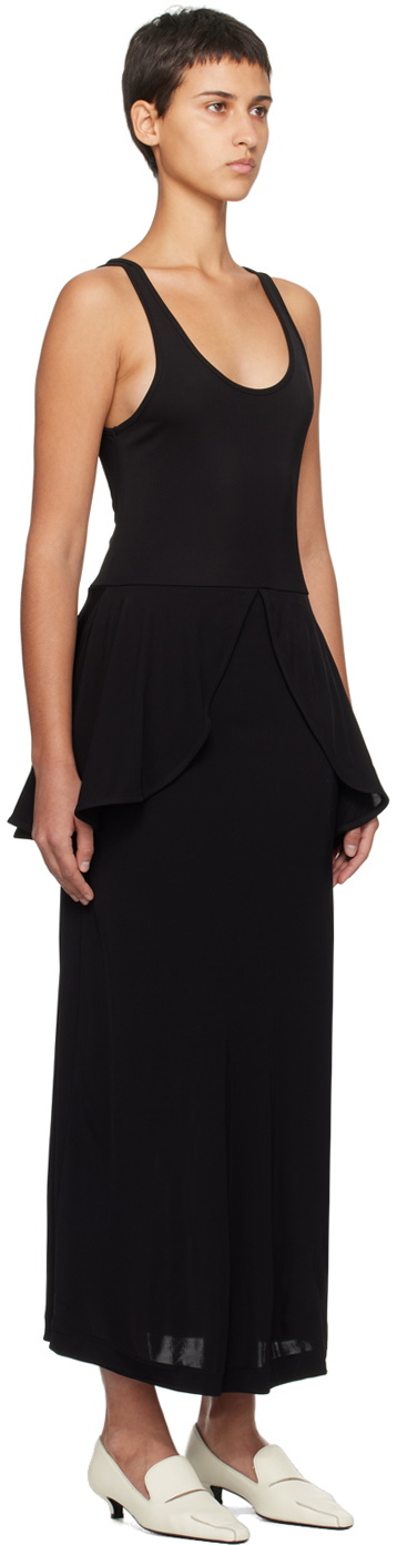 BITE Black Petal Maxi Dress BITE
