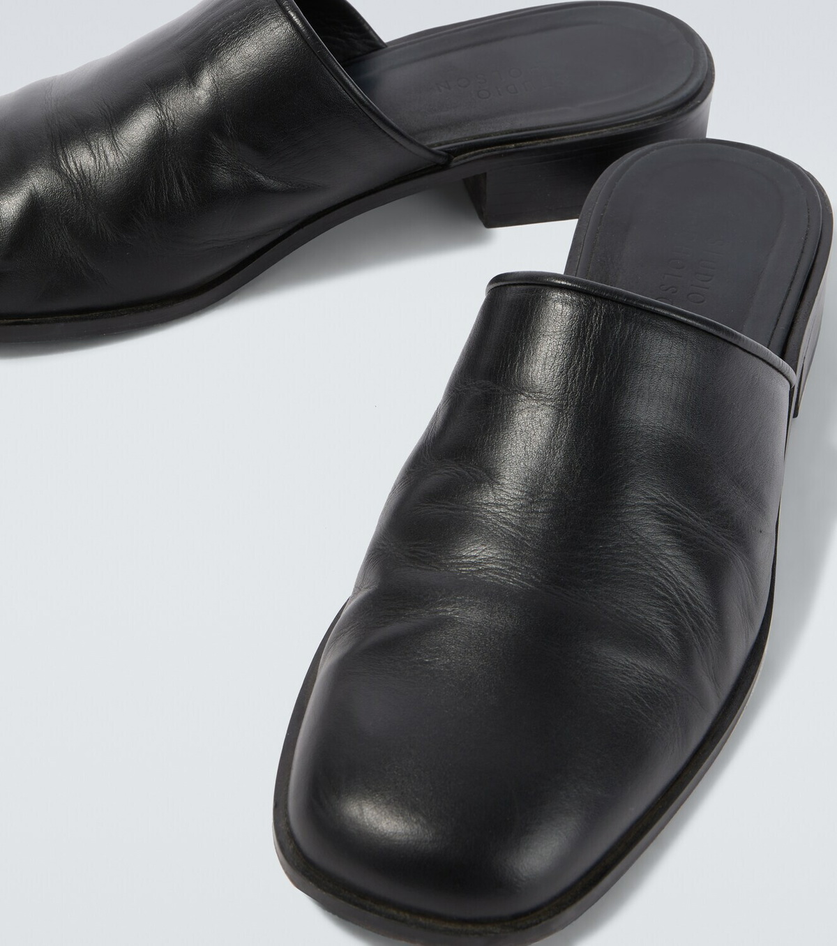 Studio Nicholson Barlow leather mules