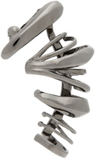 Alexander McQueen Gunmetal Multi Hoop Ear Cuff