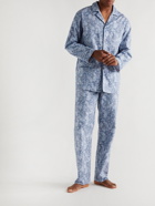 Zimmerli - Floral-Print Cotton Pyjama Set - Blue
