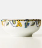 La DoubleJ Borboni White set of 2 porcelain snack bowls