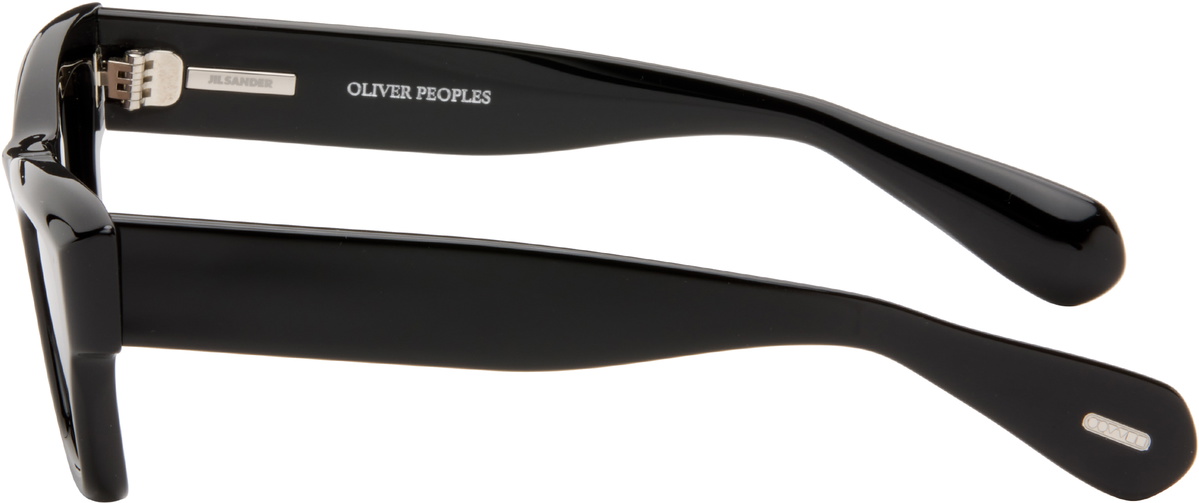 Jil Sander Black Oliver Peoples 'Edition 3' Cat Eye Sunglasses