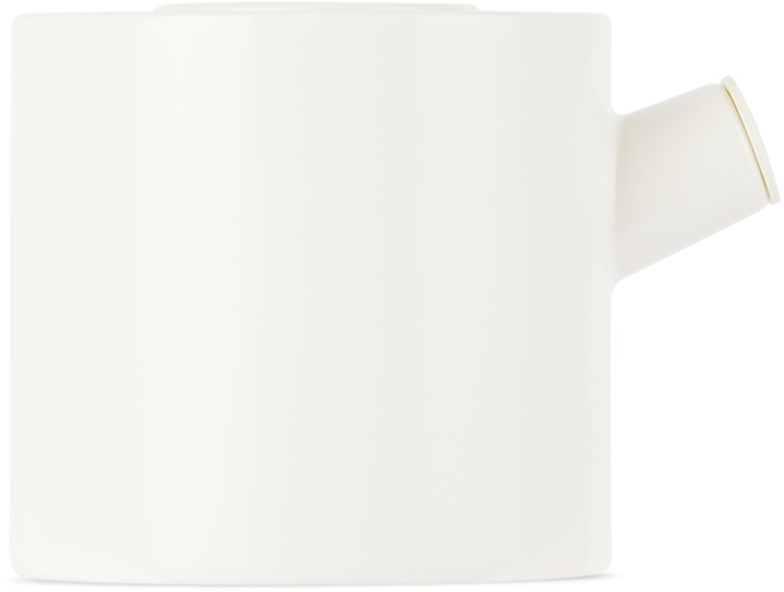 Photo: Firebelly Tea White Stoneware Teapot, 400 mL
