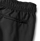 Givenchy - Short-Length Logo-Print Swim Shorts - Black