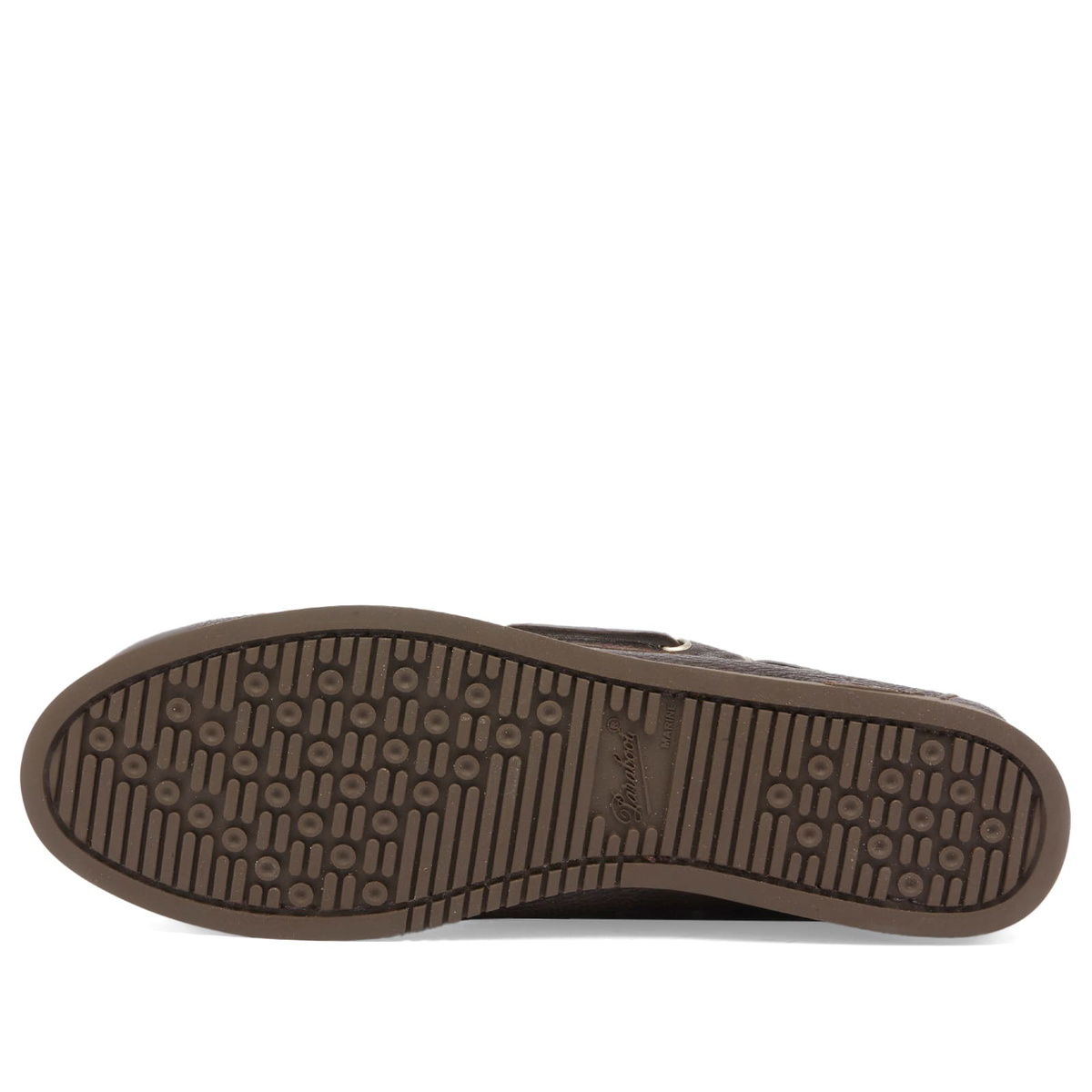 Paraboot Women's Barth Leather Boat Shoe in Brown