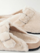 BIRKENSTOCK 1774 - Boston Shearling Clogs - Neutrals