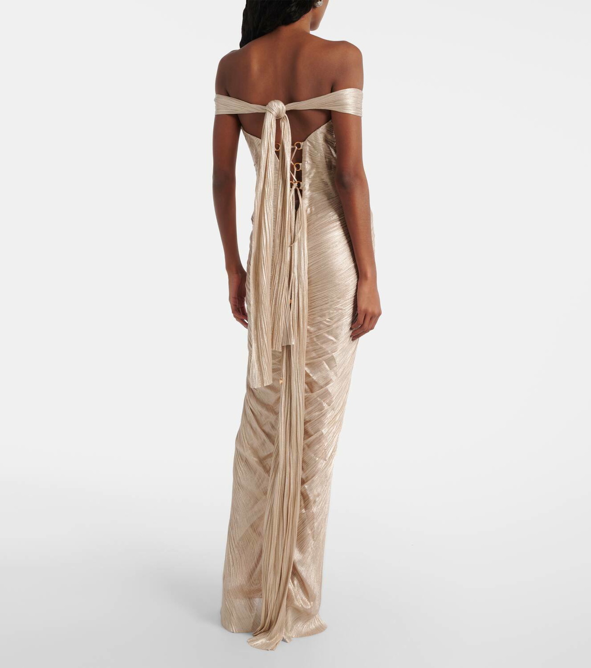 Maria Lucia Hohan Diella silk corset gown