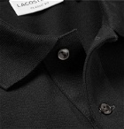 Lacoste - Cotton-Piqué Polo Shirt - Black