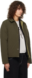 Dime Green Insulated Reversible Jacket