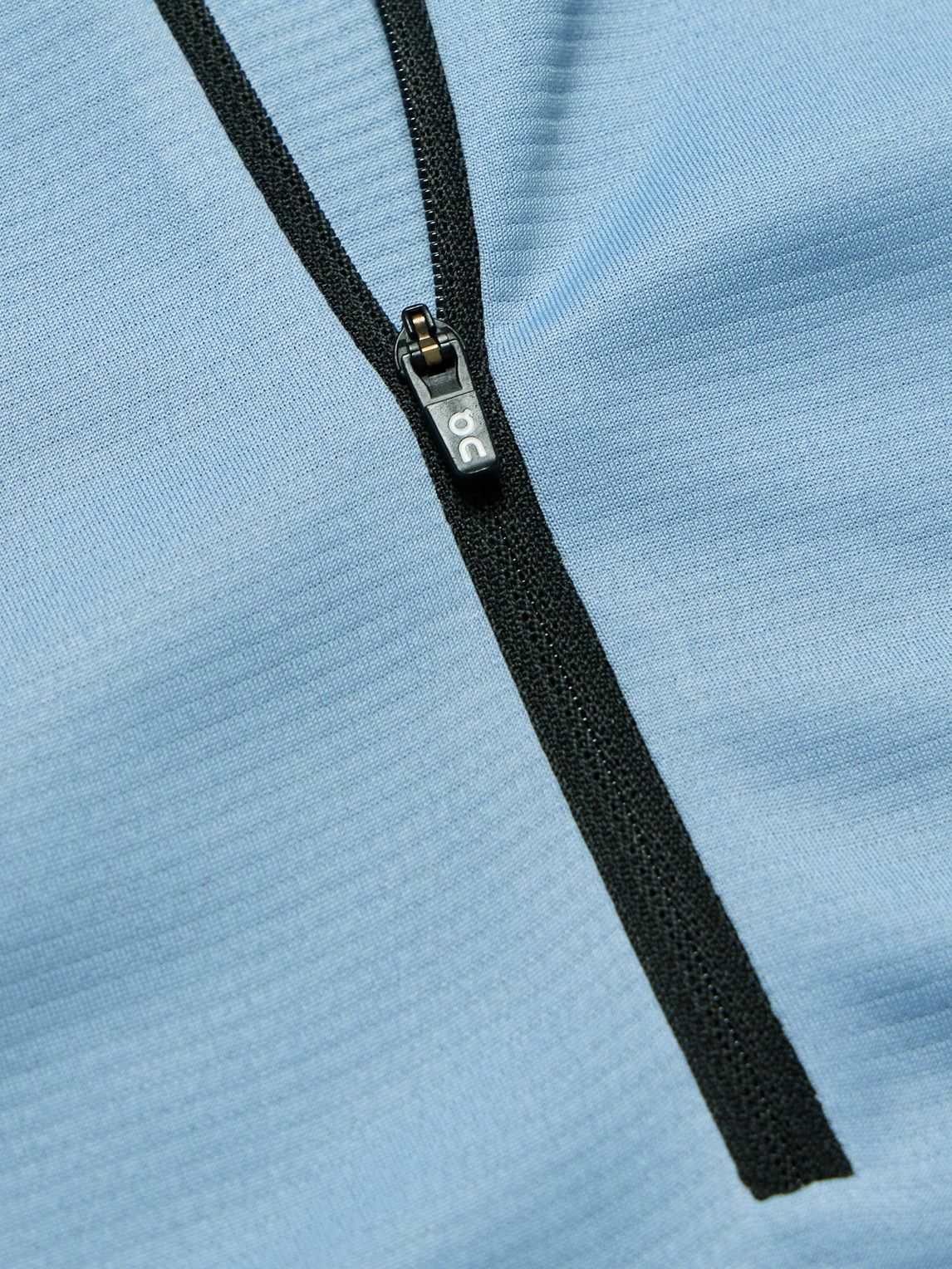 ON - Climate Recycled-Jersey Half-Zip Running Top - Blue