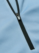 ON - Climate Recycled-Jersey Half-Zip Running Top - Blue