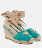 Valentino Garavani Resort suede espadrille wedges