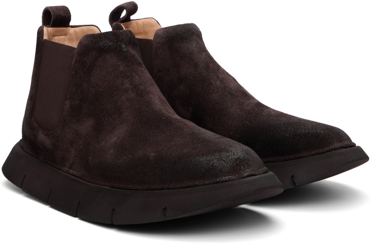 Marsèll Brown Intagliata Chelsea Boots