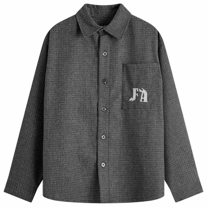 Photo: Fucking Awesome Men's Wool Flannel Shirt in Shadow