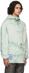 MCQ Blue Pullover Cagoule Jacket