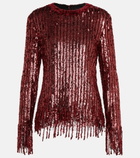 Etro - Sequined top