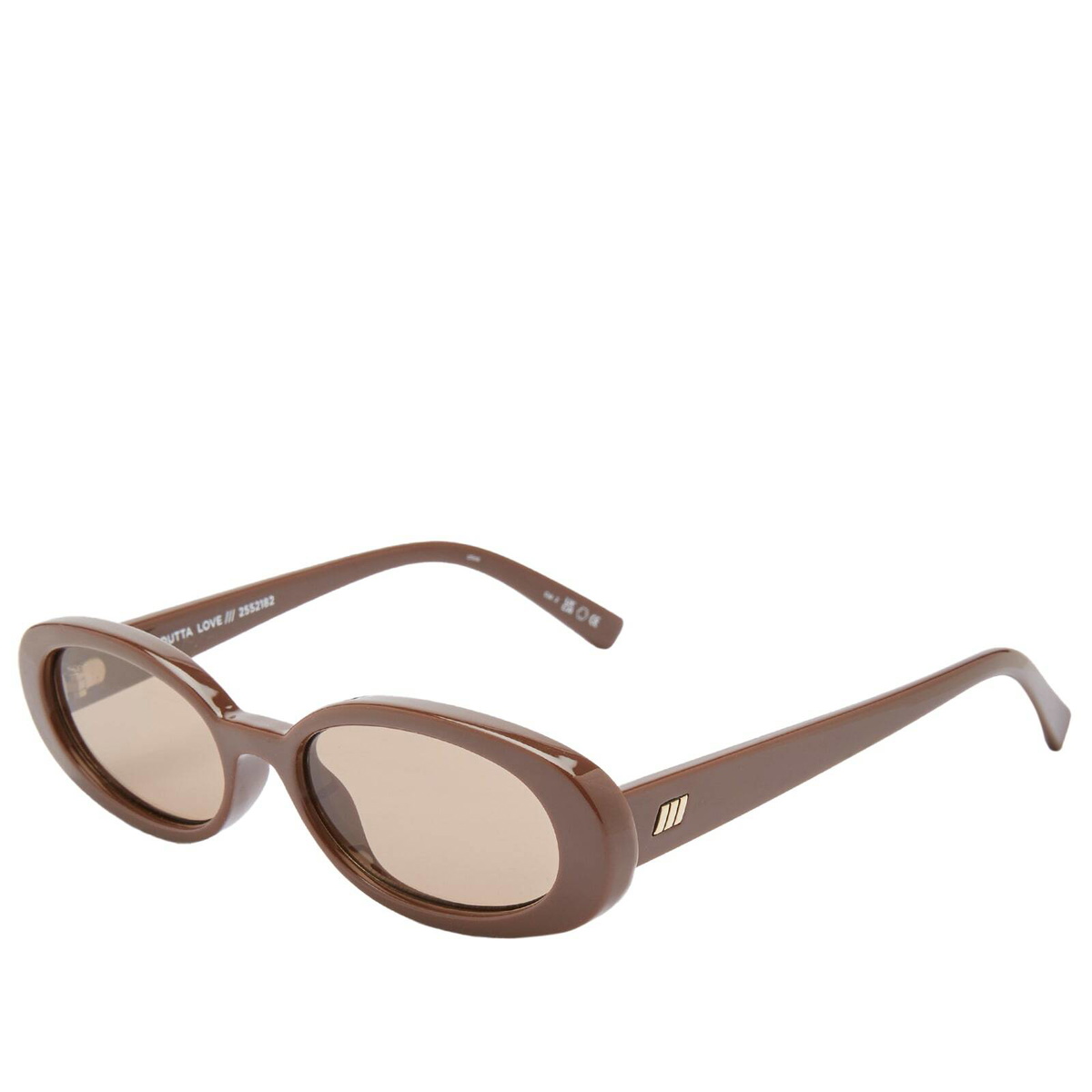 Le Specs Outta Love Sunglasses in Cocoa/Mocha 