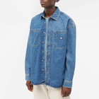 Dickies Men's Houston Denim Shirt in Classic Blue