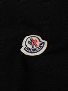 Moncler - Logo-Appliquéd Cotton-Jersey Sweatshirt - Black