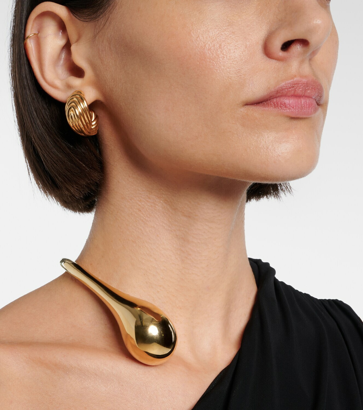 Bottega Veneta Gold-plated sterling silver earrings