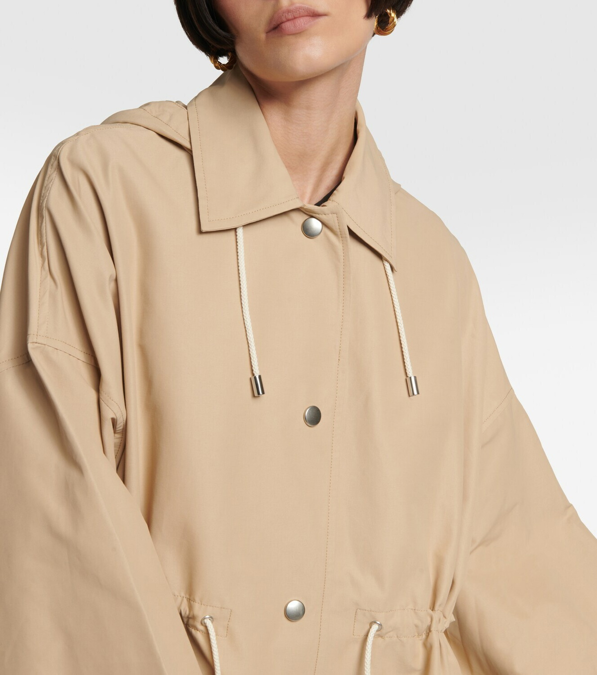 Toteme Oversized cotton-blend trench coat Toteme