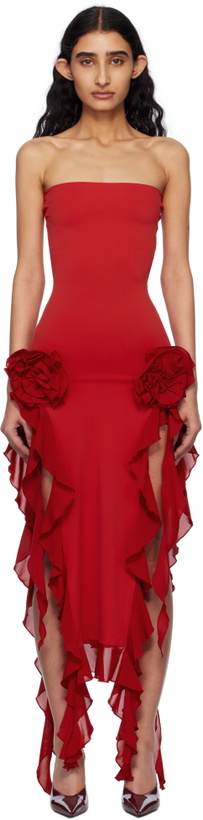 Photo: Fancì Club Red 'The Thieves Evening' Maxi Dress