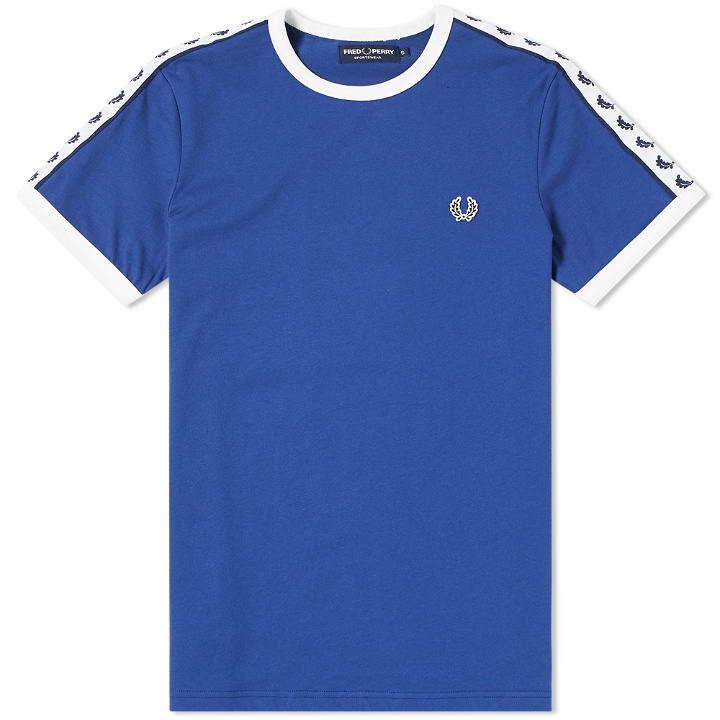 Photo: Fred Perry Taped Retro Ringer Tee