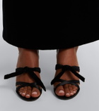 The Row Ella satin sandals