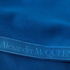 Alexander McQueen Men's Taped Logo Sweat Pant in Ocean Blue/Mix
