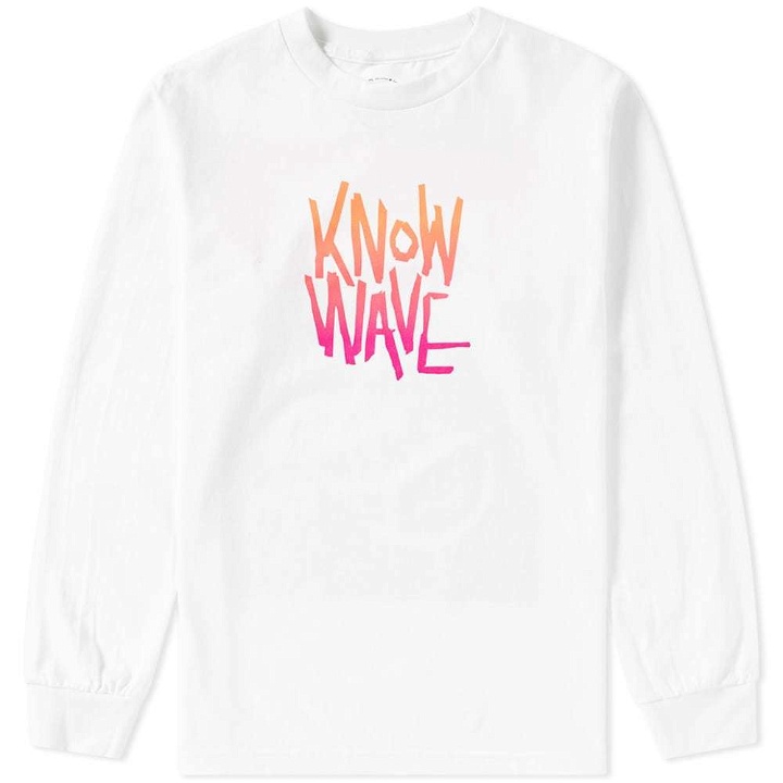 Photo: Know Wave Long Sleeve Luv Tee White