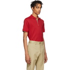 Burberry Red Core Polo