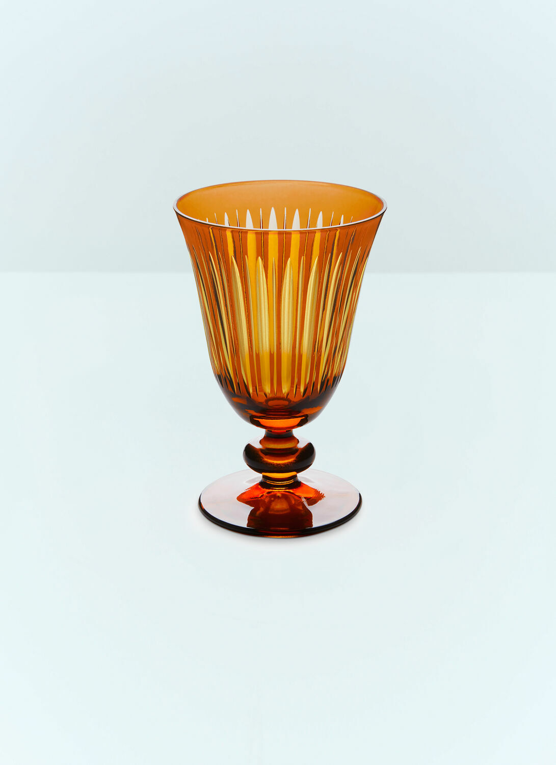 L'Objet Set Of Four Prism Wine Glasses