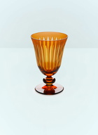 L'Objet Set Of Four Prism Wine Glasses